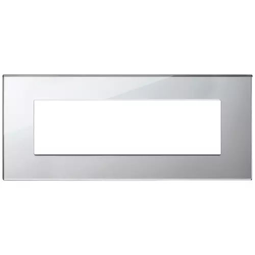 Vimar - 22657.75 - Πλαίσιο 7M παράθυρο ασημί του πάγου