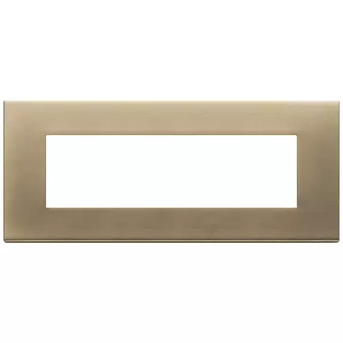 Vimar - 22657.85 - Placa 7M metal oro envejecido