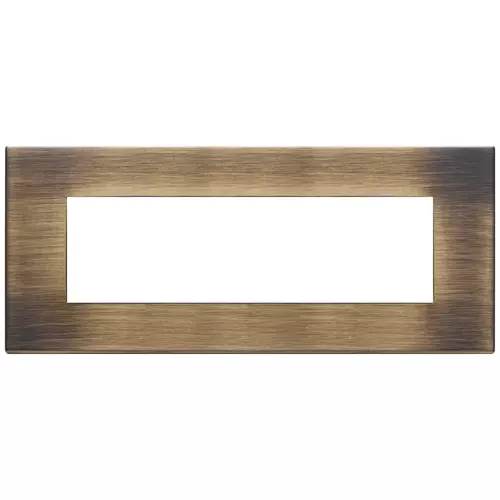 Vimar - 22657.87 - Placa 7M metal bronce envejecido