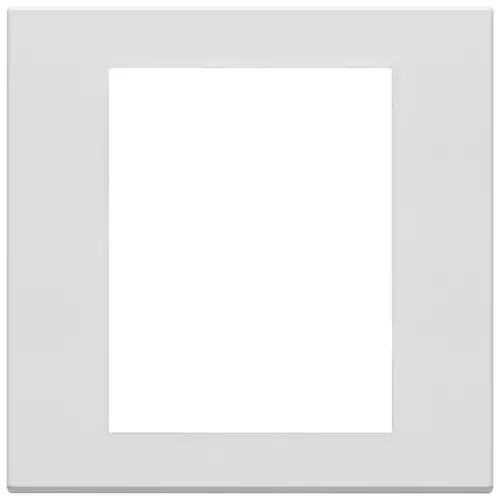 Vimar - 22668.01 - Plate 8M metal matt white