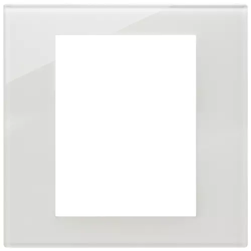 Vimar - 22668.71 - Πλαίσιο 8M ποτήρι λευκό latte