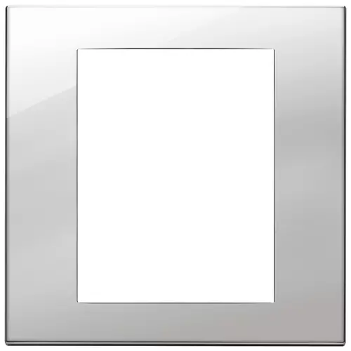 Vimar - 22668.81 - Placa 8M metal níquel