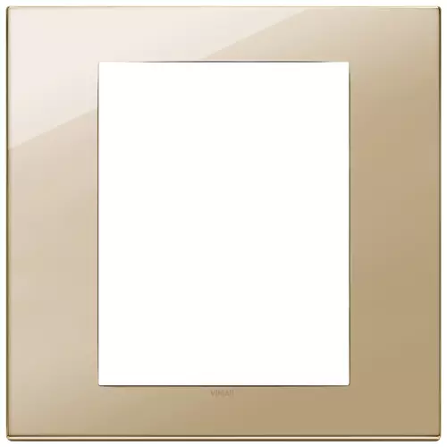 Vimar - 22668.82 - Plate 8M metal gold