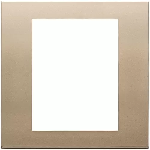 Vimar - 22668.88 - Plate 8M metal satin gold