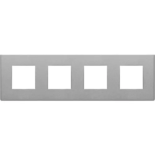 Vimar - 22669.02 - Plate 8M(2+2+2+2)x71mm metal Next