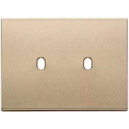 Vimar - 22673.2.88 - Placa 3Mx2 Vintage oro satinado