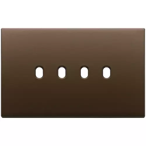 Vimar - 22674.4.12 - Plate 4Mx4 Vintage brushed dark bronze