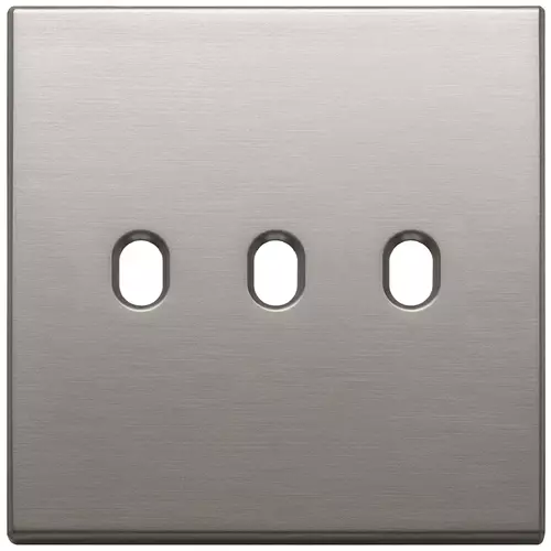 Vimar - 22675.3.11 - Plaque 3Mx3 BS Vintage nickel brossé