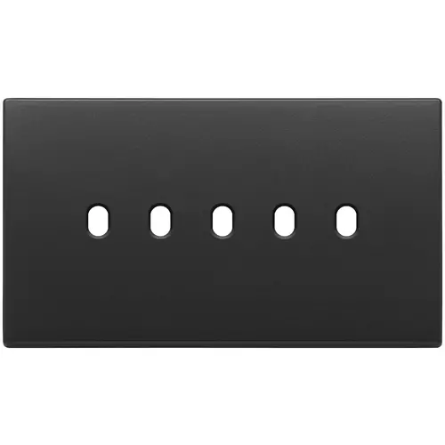 Vimar - 22679.5.03 - Plaque 5Mx5 BS Vintage gris anthracite