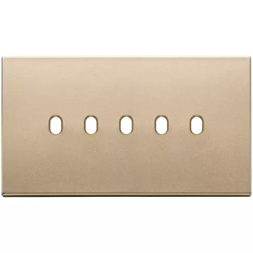Vimar - 22679.5.88 - Placa 5Mx5 BS Vintage oro satinado