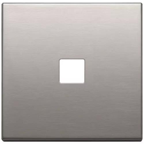 Vimar - 22682.1.11 - Plate 2Mx1 Flat brushed nickel