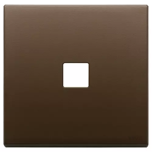 Vimar - 22682.1.12 - Plate 2Mx1 Flat brushed dark bronze