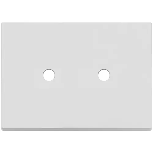 Vimar - 22683.RN.2.01 - Plate 3Mx2 Tondo matt white