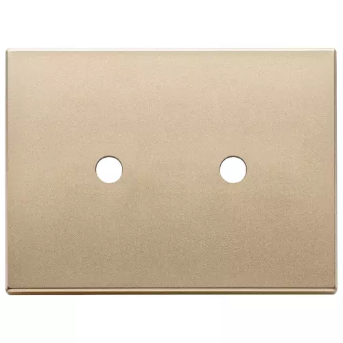 Vimar - 22683.RN.2.88 - Plate 3Mx2 Tondo satin gold