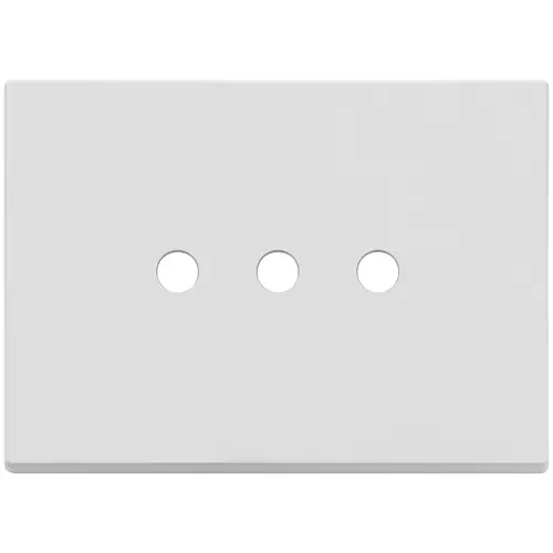 Vimar - 22683.RN.3.01 - Plate 3Mx3 Tondo matt white