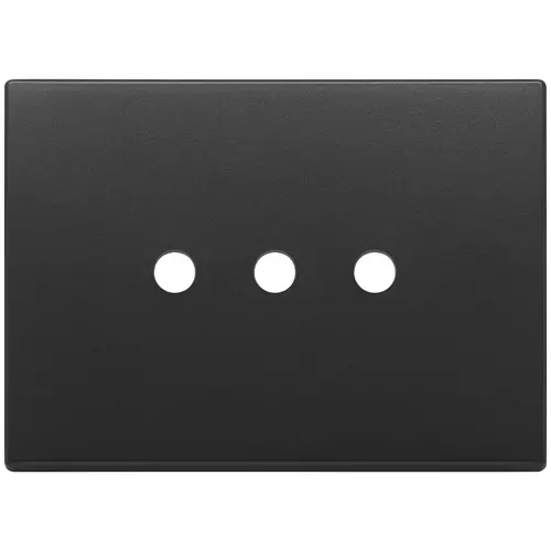 Vimar - 22683.RN.3.03 - Plate 3Mx3 Tondo anthracite grey