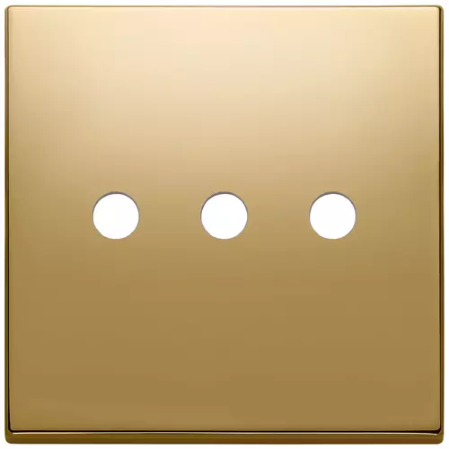Vimar - 22685.RN.3.82 - Plate 3Mx3 BS Tondo gold