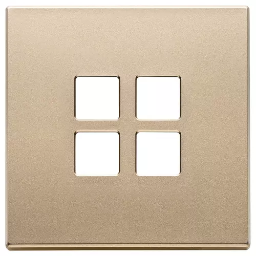 Vimar - 22692.88 - Plaque 2Mx4 Flat or satiné