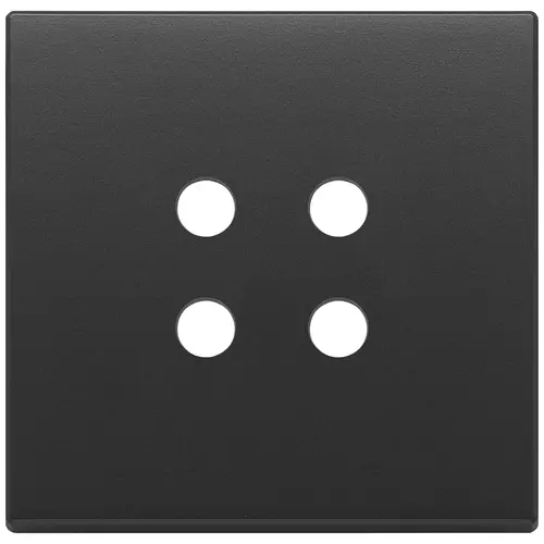 Vimar - 22692.RN.03 - Plaque 2Mx4 Tondo gris anthracite