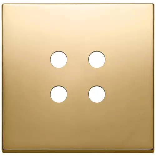 Vimar - 22692.RN.82 - Plaque 2Mx4 Tondo or