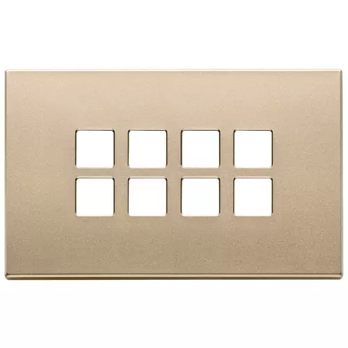 Vimar - 22694.88 - Plaque 4Mx8 Flat or satiné