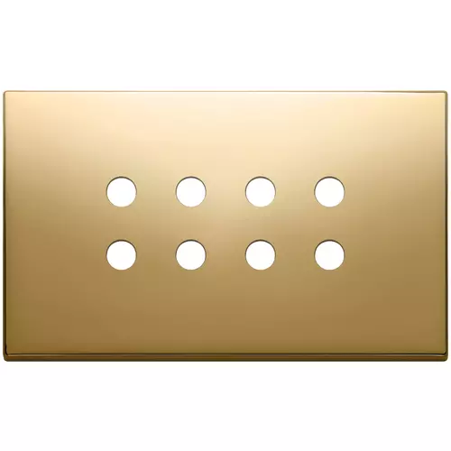 Vimar - 22694.RN.82 - Plaque 4Mx8 Tondo or