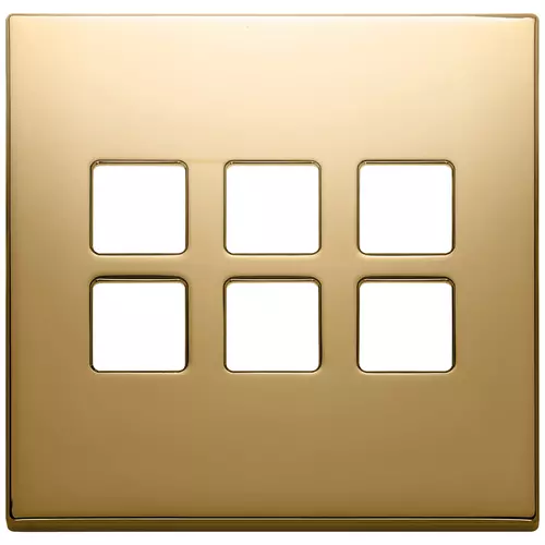 Vimar - 22695.82 - Plaque 3Mx6 BS Flat or