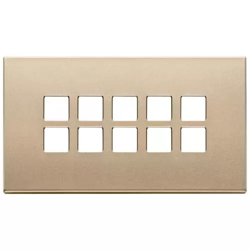 Vimar - 22699.88 - Plaque 5Mx10 BS Flat or satiné