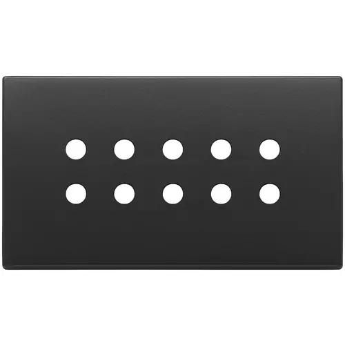 Vimar - 22699.RN.03 - Placa 5Mx10 BS Tondo gris antracita