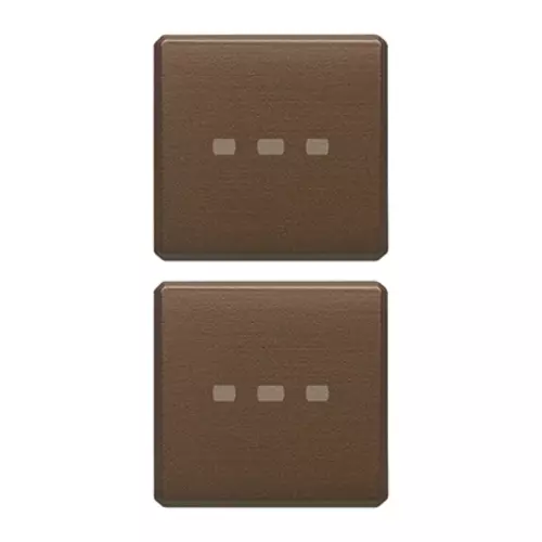 Vimar - 22751.12 - 2 buttons Flat w/o symbol lightable bron