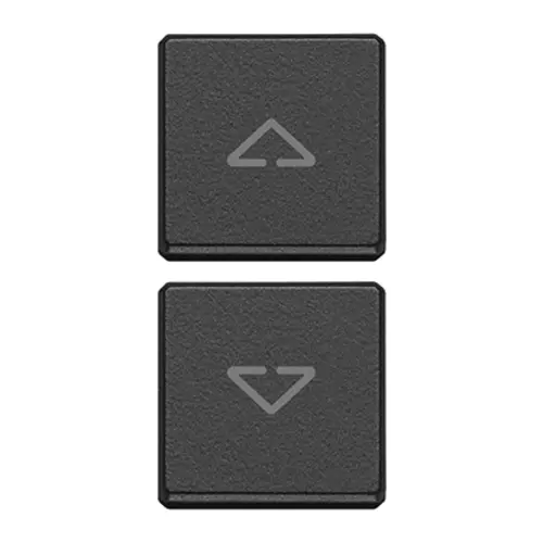 Vimar - 22751.2.03 - 2 buttons Flat arrows symbol grey