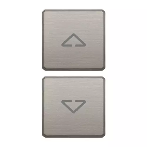 Vimar - 22751.2.11 - 2 buttons Flat arrows symbol nickel