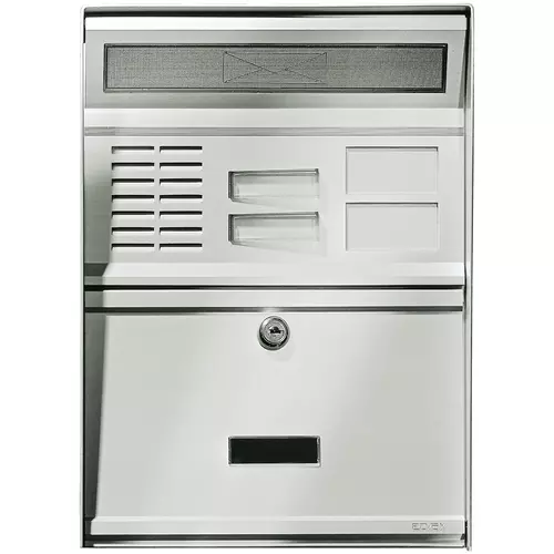 Vimar - 2550/302 - Targa portalettere 2 pulsanti alluminio