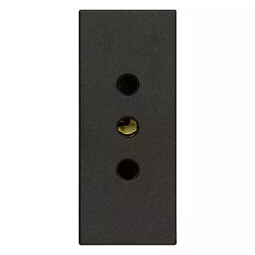 Vimar - 30201.G - 2P+E 10A P11 outlet black