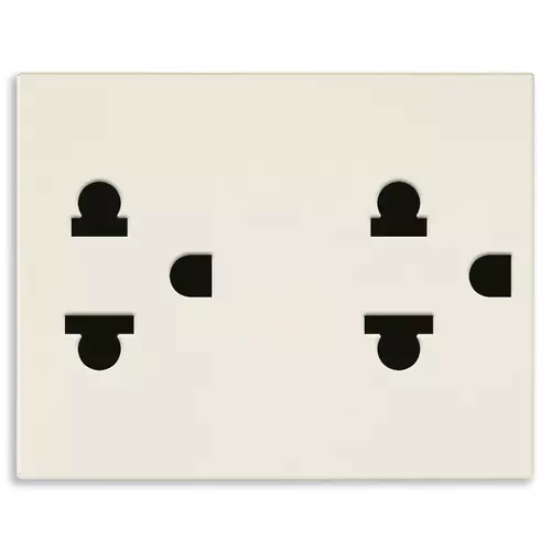 Vimar - 30249.C - Two 2P+E USA+EU SICURY outlet canvas