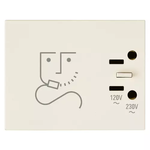 Vimar - 30290.C - Shaver supply unit 230V canvas