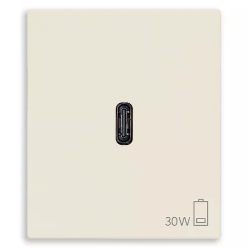 Vimar - 30298.C - Netzgerät USB-C 30W PD Hanf