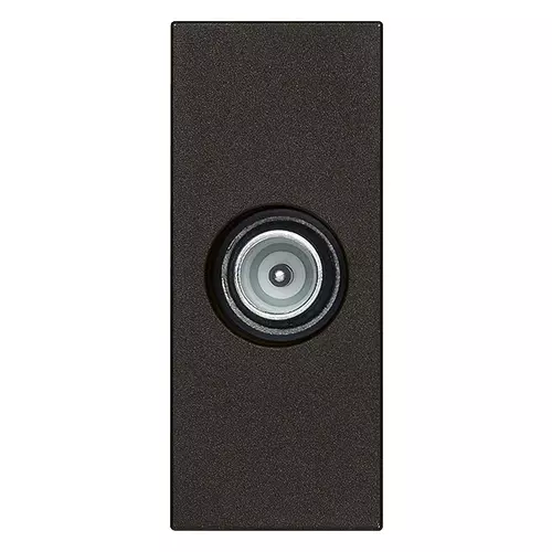 Vimar - 30300.10G - Prise TV-RD-SAT passante noir