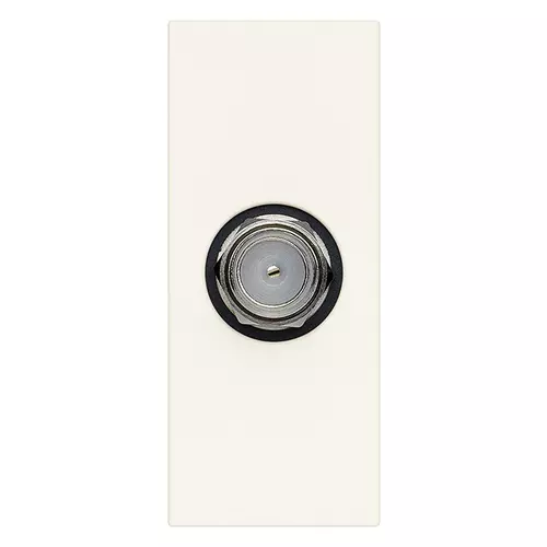 Vimar - 30318.B - Connecteur femelle type F blanc