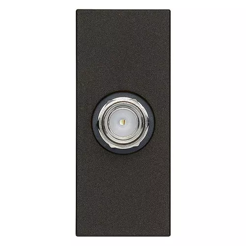 Vimar - 30318.G - Connecteur femelle type F noir
