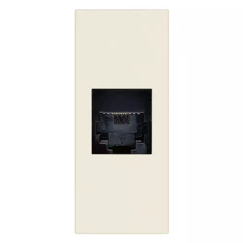 Vimar - 30320.C - Connecteur téléphonique RJ11 6/4 chanvre