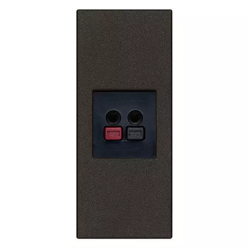 Vimar - 30493.G - Speaker connector black