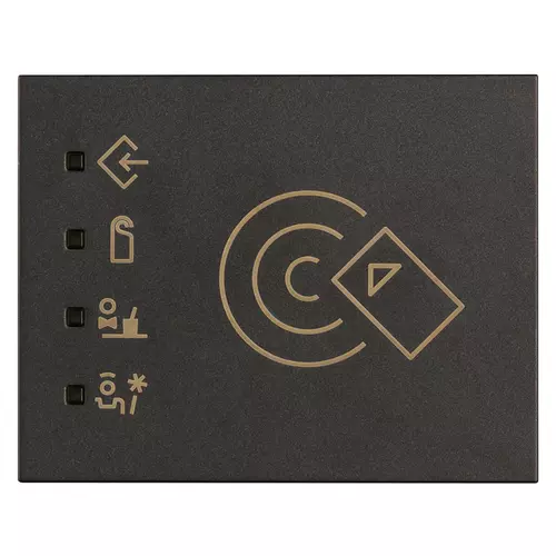 Vimar - 30567.TRG - Lecteur ext. RFID KNX trop. noir