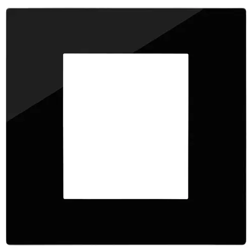 Vimar - 30642.42 - Plaque 2M techno Reflex noir