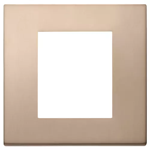 Vimar - 30642.71 - Plaque 2M métal bronze