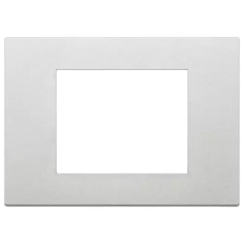 Vimar - 30653.20 - Abdeckrahmen 3M lack.Techno silber