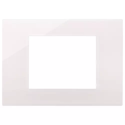 Vimar - 30653.40 - Plate 3M techno Reflex white