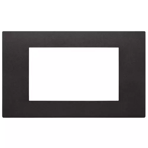 Vimar - 30654.02 - Plaque 4M techno noir