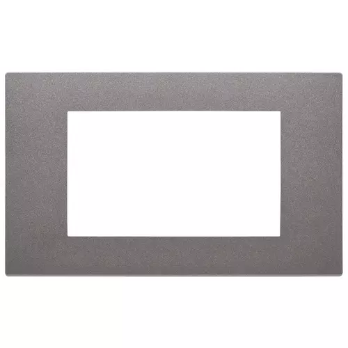 Vimar - 30654.22 - Plate 4M varn.techno Metal