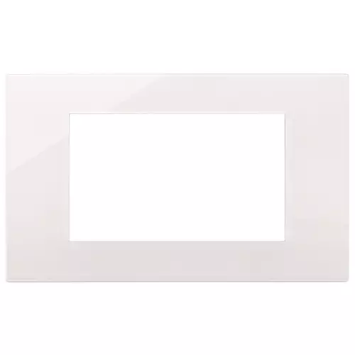 Vimar - 30654.40 - Placa 4M tecno Reflex blanco